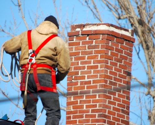 Chimneys in Malden